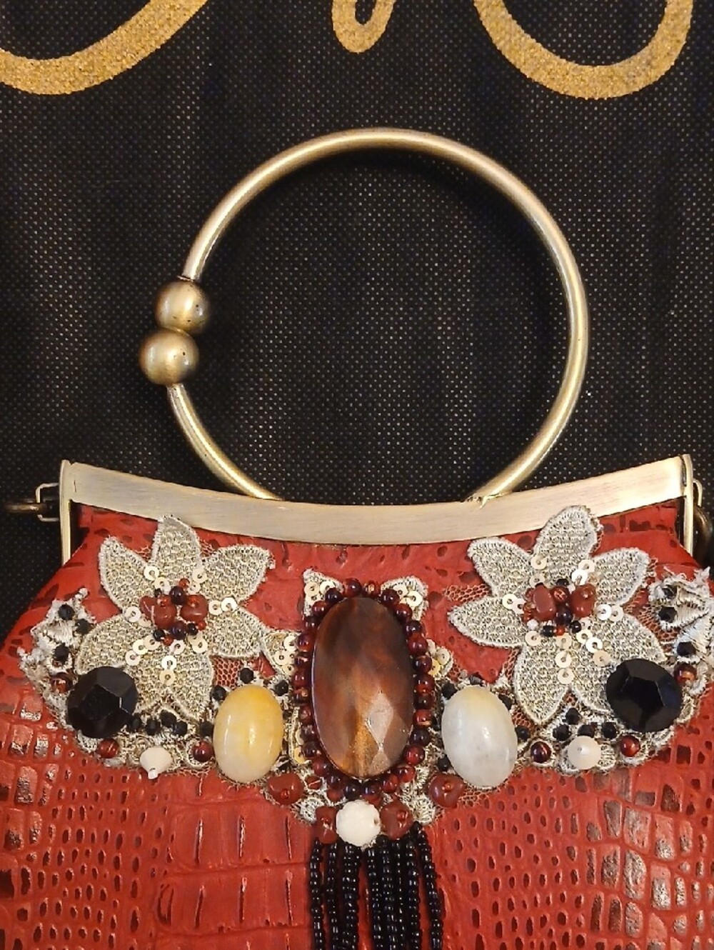 Mary Frances "Cherry Cupcake" Purse - Picture 8 of 13